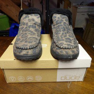 Hey Dude Denny Leo Nut Women's Slip On Boots